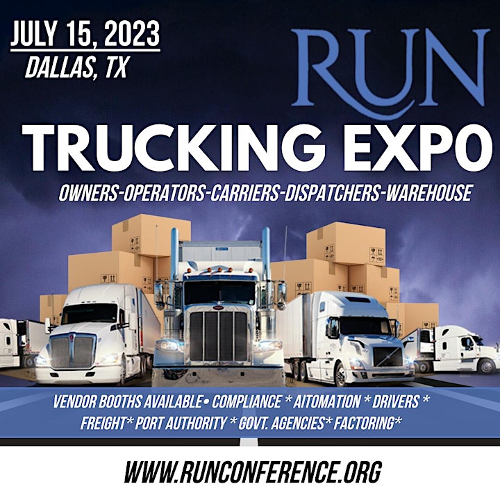 Run Trucking Expo | Run Entrepreneurial Conference