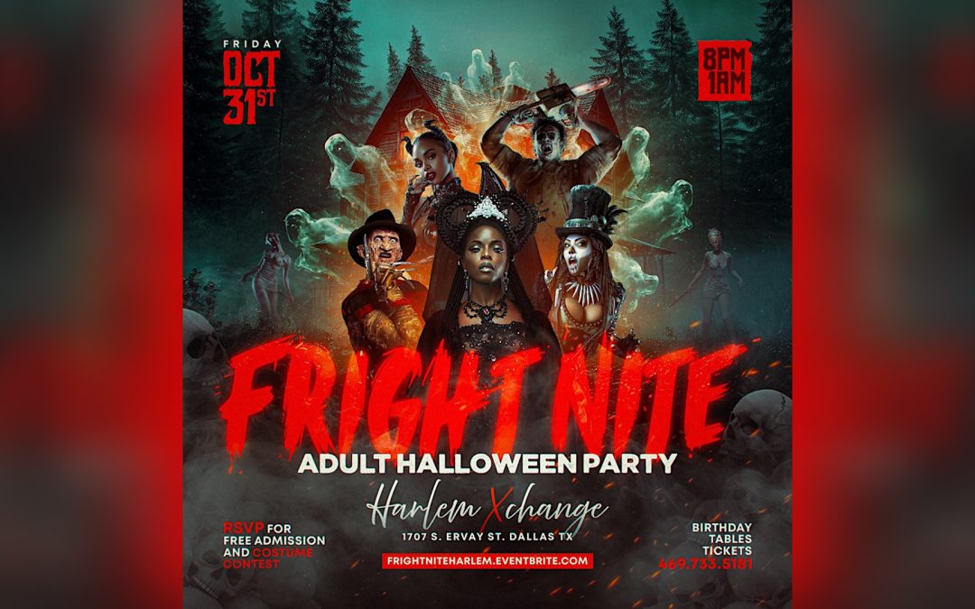 Fright Nite Adult Halloween Party @ Harlem Xchange