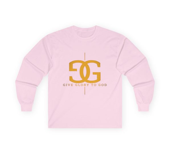 GG2G Sweatshirt Pink/Gold Designer logo