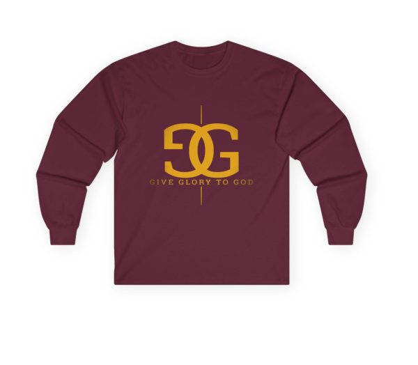 GG2G Sweatshirt Maroon/Gold Designer logo