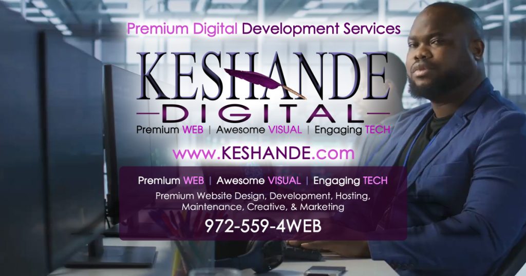 KESHANDE DIGITAL Premium WEB, VISUAL and TECH Services