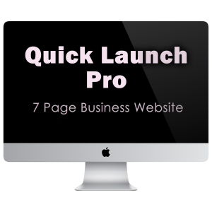 Quick Launch Pro | 7 Page Business Website