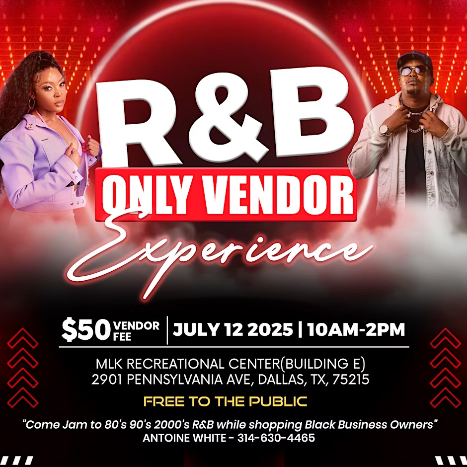 R&B Only Vendor Experience