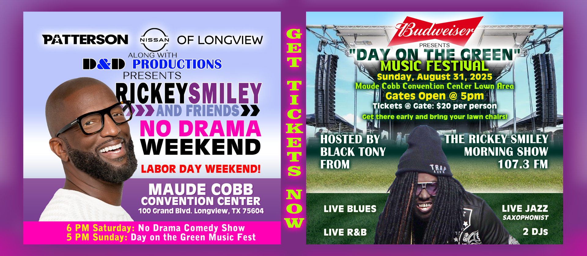 Ricky Smiley and Friends No Drama Comedy Show - No Drama Weekend