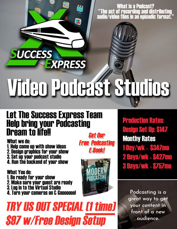 $97 Virtual Video Podcast