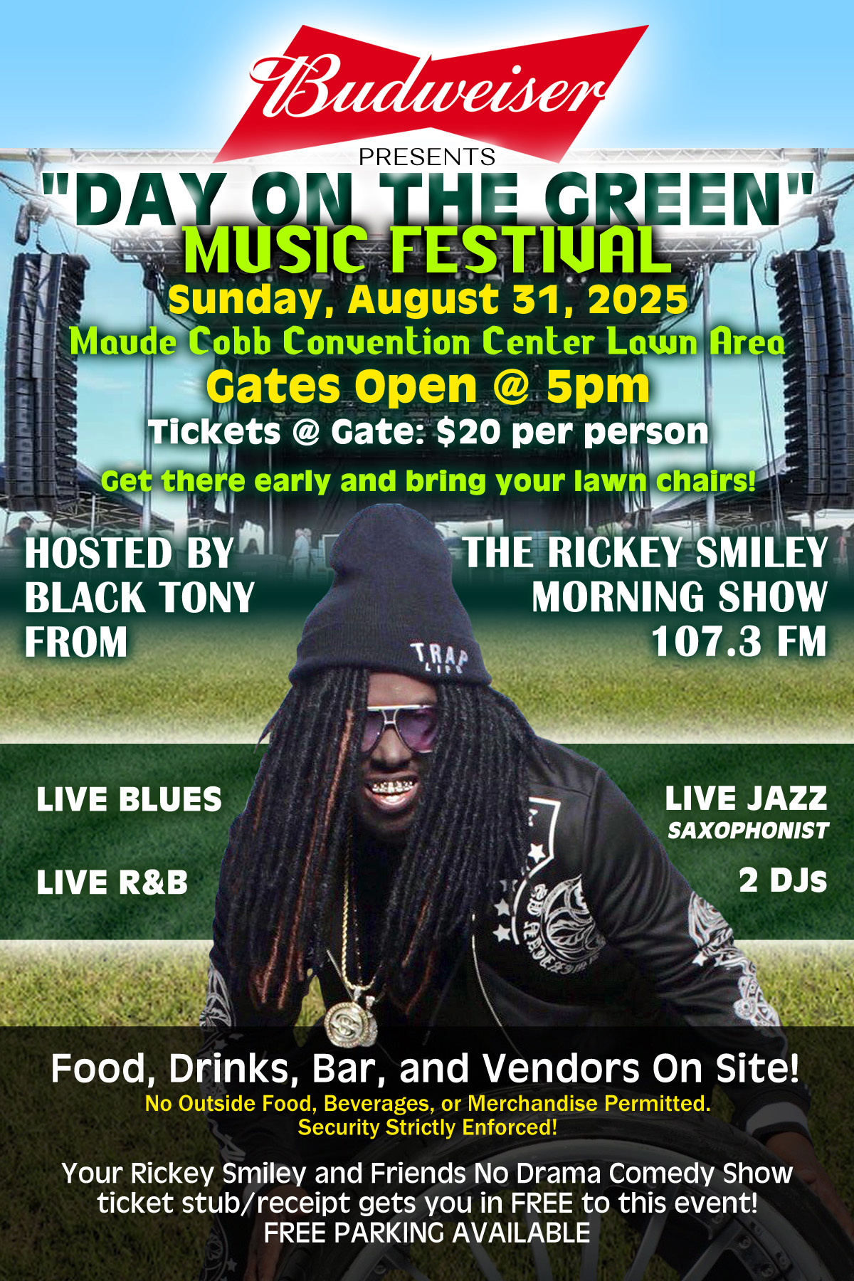 Day on the Green Music Festival - No Drama Weekend