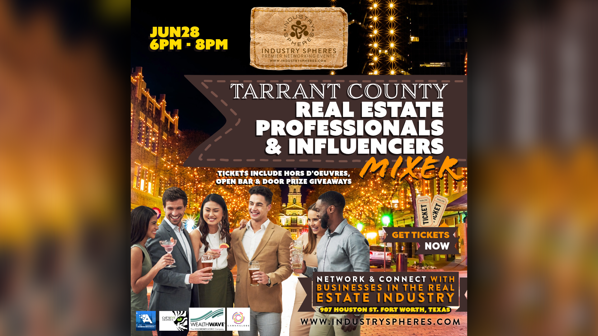 Tarrant County Real Estate Professionals & Influencers Mixer June 28th - Downtown Fort Worth